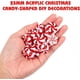 thumbnail image 4 of 50 bastones de caramelo navideños para colgar en el árbol de Navidad, acrílicos, para hacer tú mismo., 4 of 7