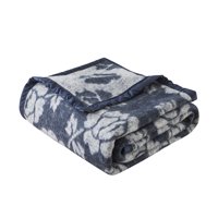 Andes - Frazadas Classic Jacquard Azul 2 Plazas