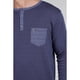 thumbnail image 3 of Pijama Largo Algodón Azul Talla S, 3 of 4