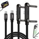 thumbnail image 1 of Cable de carga con soporte de carga rápida PD de 240 W para teléfono, 1 of 9