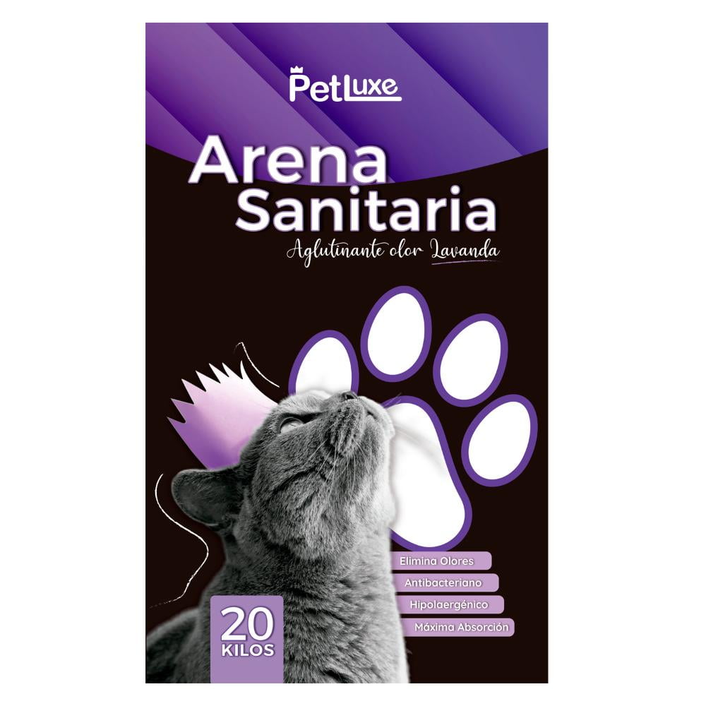De Todo Y Más - Arena Para Gato 20kg Aromas Aglutinante Petluxe