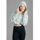 thumbnail image 1 of Ultimate Hoodie Crop Mujer Mint, 1 of 3
