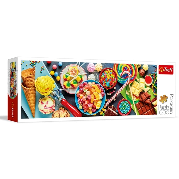 Rompecabezas Trefl Panorama Sweet Delights 1000 piezas