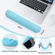 thumbnail image 2 of Protector de muñeca para teclado de espuma viscoelástica ultrafina Almohadilla de muñeca ergonómica de gel suave adecuada para computadora, portátil, oficina, juegos, mecanografía, 2 of 5