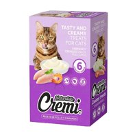 Cajita Naturalistic Cremi Gatos Pollo Y Camarón (30 Tubitos)
