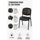 thumbnail image 2 of Silla ISO Pro Ecocuero - Negro, 2 of 6