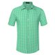 thumbnail image 5 of Camisas de Vestir a Cuadros INSPIRE CHIC para Hombres de Manga Corta Camisa Formal a Cuadros L Verde, 5 of 6