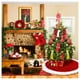 thumbnail image 5 of Faldón Pie De Árbol Navidad 122 cm Rojo Con Blanco, 5 of 8