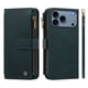 thumbnail image 2 of Funda Cartera iPhone 18 Pro Max con Ranuras y Cierre Magnético, Verde, 2 of 6