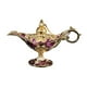 thumbnail image 1 of Olla De Lámpara De Aceite De Estilo Retro, Manualidades Para Decoración De Bodas Y Fiestas, Color Morado, 1 of 5