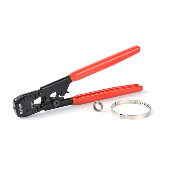 Herramienta de trinquete PEX IWISS KG-1096 para abrazaderas de acero inoxidable