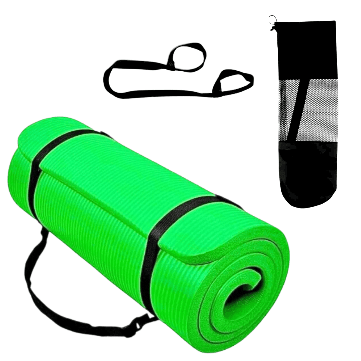 Linea Sport - Mat De Yoga Alfombra 10mm Resistente Con Bolso