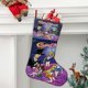 thumbnail image 2 of Sailor Moon Tema: Calcetines de Navidad, fino lino blanco para colgar en escaleras y chimenea, decoración navideña para el hogar, regalo de Navidad. 45cm × 32cm, 2 of 5