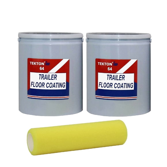 Pintura Antideslizante para Suelos de Remolque 2 Galones Gris