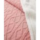 thumbnail image 4 of Frazada Sherpa Premium Con Diseño De Diamantes King, 4 of 6