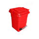 thumbnail image 1 of Basurero plastico con tapa y pedal 50 litros - Rojo, 1 of 1