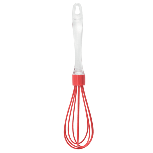 Batidor de huevos manual de acero inoxidable para uso doméstico, herramienta para batir crema batida, huevos, pasteles y hornear.