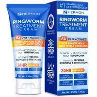 Crema Antimicótica Contra La Tiña Hermon Ayuda A Aliviar 100 Ml