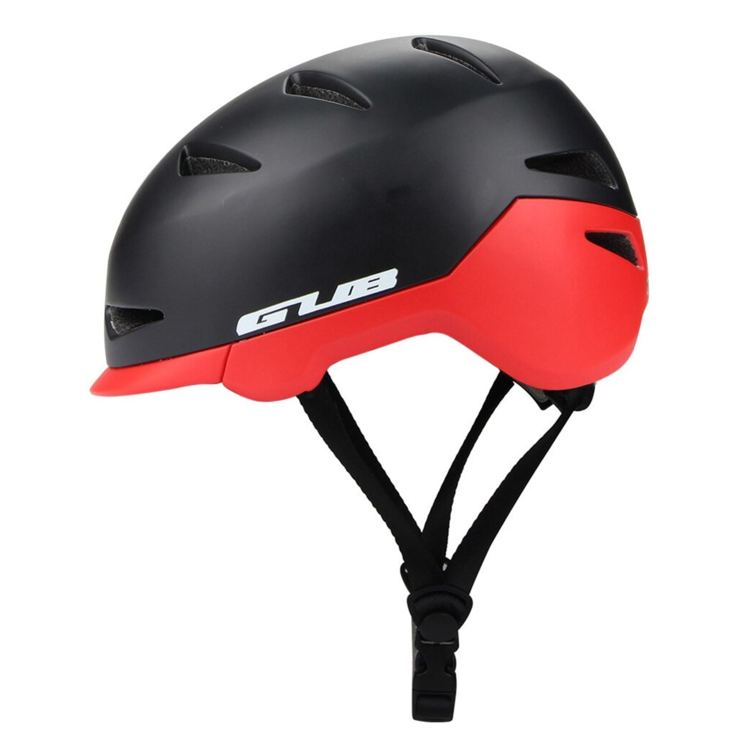 Genérico - Casco Bicicleta Skate Regulable Profesional Talla L Negro