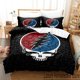 thumbnail image 1 of Skull Grateful Dead Bedding Set Duvet Cover Comforter Pillowcase Boys Girls Adults Bedroom Bed Sheets, 1 of 5