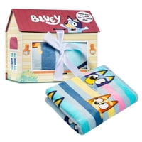 Manta Jay Franco Bluey Supersuave De 117 X 152 Cm Con Caja