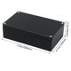 thumbnail image 2 of Caja de conexiones Zulkit para proyectos IP65 impermeable para exterior, ABS, 2 of 7