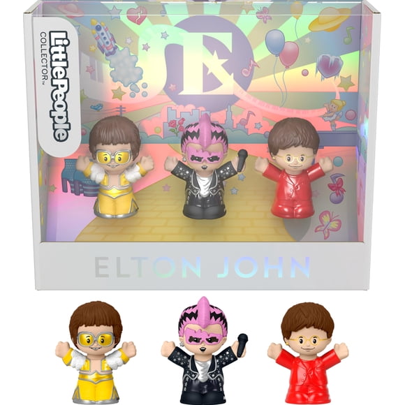 Set De Figuras Little People Collector Edición Elton John