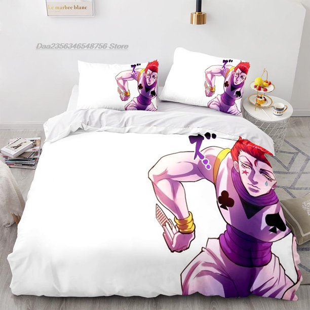 HUNTER×HUNTER Bedding Set Single Twin Full Queen King Size Bed Set Aldult Kid Bedroom Duvetcover Sets cama infantil de princesa Bed Sheets