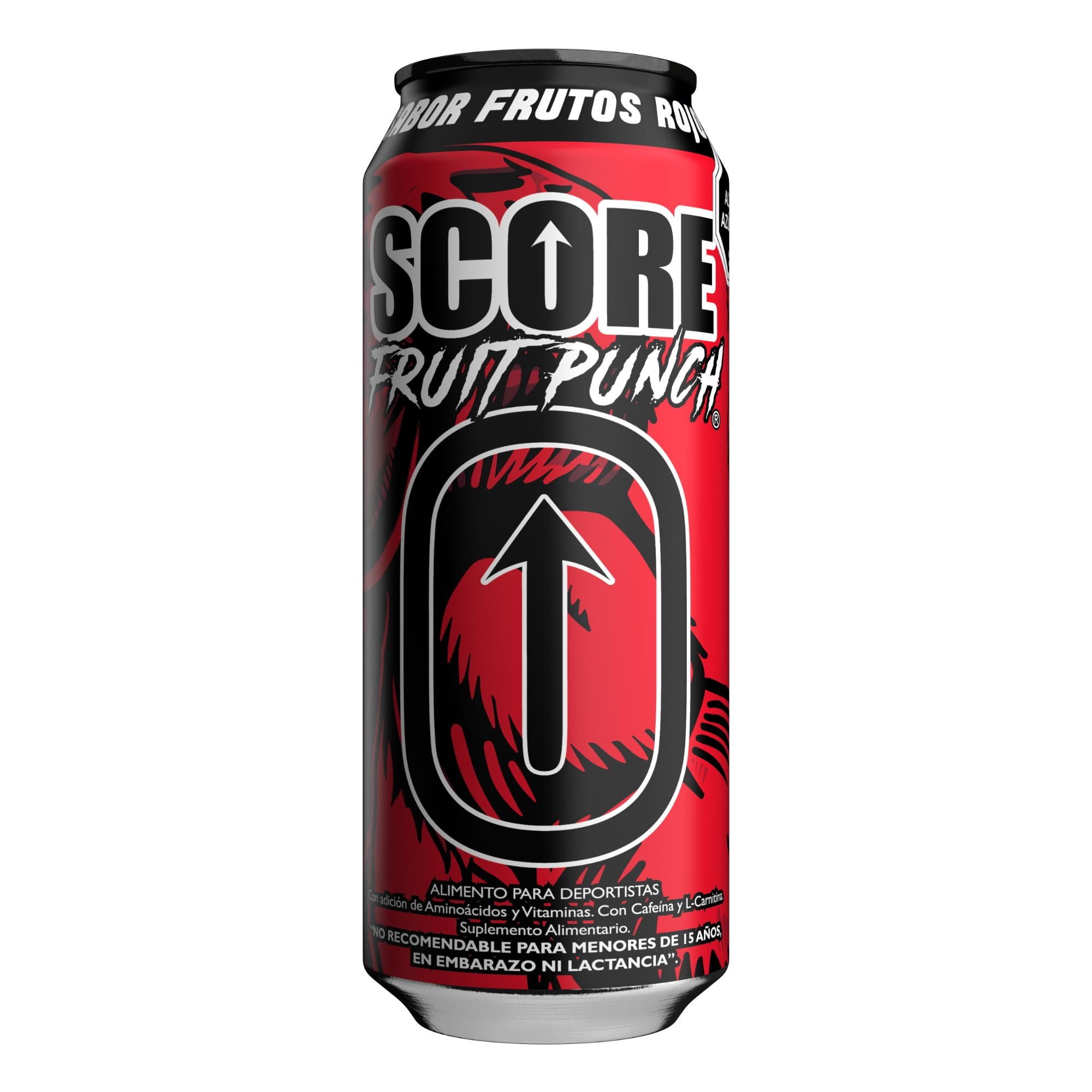 Bebida Energética Lata Fruit Punch 473 ml Score