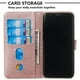thumbnail image 5 of Funda con Cremallera para Samsung Galaxy S9, Carcasa Cartera de Cuero PU con Soporte y Tarjetero, 5 of 5