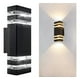 thumbnail image 2 of Lámpara Aplique Pared Exterior LED Impermeable Negra Jhn, 2 of 3