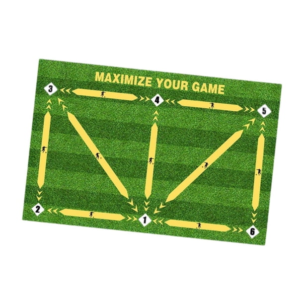 Alfombra De Entrenamiento De Fútbol, Tapete De Entrenamiento De Fútbol Plegable Para Uso Doméstico, Hombres Y Mujeres, 40cm X 60cm