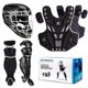 thumbnail image 1 of Set de catcher de sóftbol fastpitch Champro, negro, para edades de 6 a 9 años, 1 of 8