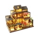 thumbnail image 5 of Kits De Casas De Muñecas Casas De Muñecas En Miniatura Con Muebles De Madera Para Niños Y Niñas, 5 of 5