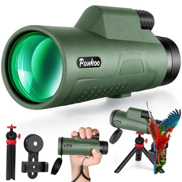 Telescopio Monocular 12x50 Hd Con Adaptador Para Smartphone