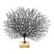 thumbnail image 4 of Escultura De Coral De Plástico Adorno De Mesa Decoración Estatuilla De Mesa Negro, 4 of 5