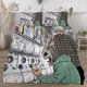 thumbnail image 2 of Kaiju No.8 Face on print Soft Bed Set Lightweight 3 Pieces Bedding Sets for All Season Comforter Set Easy Care, 2 of 5