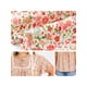 thumbnail image 5 of GRACE & GRANDEUR Blusa de Mujer Talla Grande para Escuela Colegio Pascua con Estampado Floral, Detalle de Pliegues, Cuello con Lazo, Mangas con Volantes, Blusas de Vacaciones de Verano 2X Rosa, 5 of 6