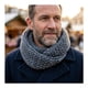 thumbnail image 1 of Bufanda Cuello Estilo Punto Inglés Lana Invierno Abrigado, 1 of 5