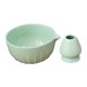 thumbnail image 3 of Cuenco Japonés Matcha Y Soporte Para Batidor, Accesorios De Té De Regalo Para Polvo Matcha, Verde Claro, 3 of 5