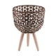 thumbnail image 2 of Soporte De Planta De Cesta Tejida Con Patas, Maceta Para Salón De Apartamento, 2 of 5