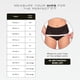 thumbnail image 5 of Ropa interior de época Bambody Heavy Flow para mujer, paquete de 6, color negro, talla grande, 5 of 7