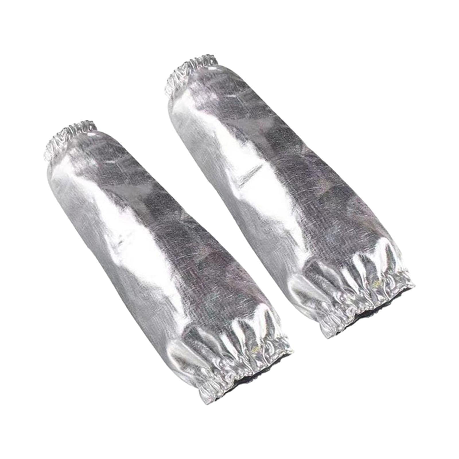 Ioensy - Mangas De Soldadura Para Mujer, Funda Protectora Resistente Al Calor Para Cocina, Estanqueidad, 1 Par
