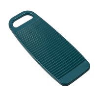 Magideal - Tabla De Lavar Para Ropa Gruesa Con Jabonera, Tabla De Lavandería Antideslizante Portátil Para Fregadero Doméstico, Utensilios De Lavandería, Dormitor Azul