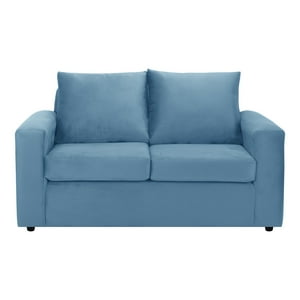 Bodevir - Sofa Kendy 2C Felpa 30 Azul Petroleo