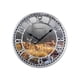 thumbnail image 1 of Reloj de Pared WANGIRO 30 cm Ciervo Plateado Antiguo Silencioso, 1 of 6
