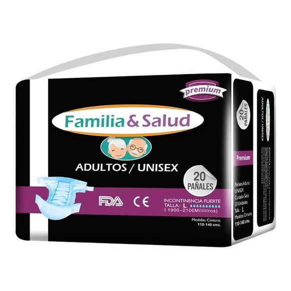 Pañal Adultos Premium L – Pack 100 Unidades