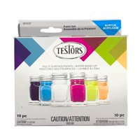 Set De 6 Pinturas Acrílicas Colores Varios - Testors