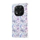 thumbnail image 3 of FOXDOCK Funda Tipo Cartera Floral para Xiaomi Redmi Note 14 Pro Plus 5G ,Funda con Tapa de Cuero PU, Protección Antigolpes con Ranuras para Tarjetas y Soporte, 3 of 5