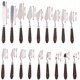 thumbnail image 2 of Juego de Cuchillos de Paleta Gemerglity 18 Piezas Acero Inoxidable, 2 of 6